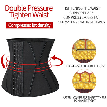 ApexFit SculptFit™ Steel Bone Waist Trainer Corset — Maximum Compression Shapewear