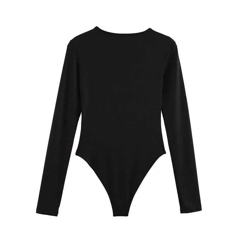 ApexFit SculptSleeve™ Long Sleeve Bodysuit