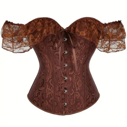 Pink Lace Overbust Corset | ApexFit