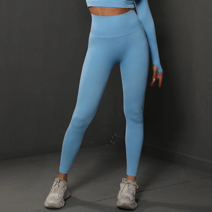 ApexFit Women’s Seamless High Waisted Gym Leggings | Stretchy Yoga & Fitness Workout Pants