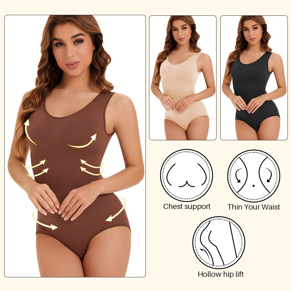 Seamless Tummy Control Bodysuit | ApexFit