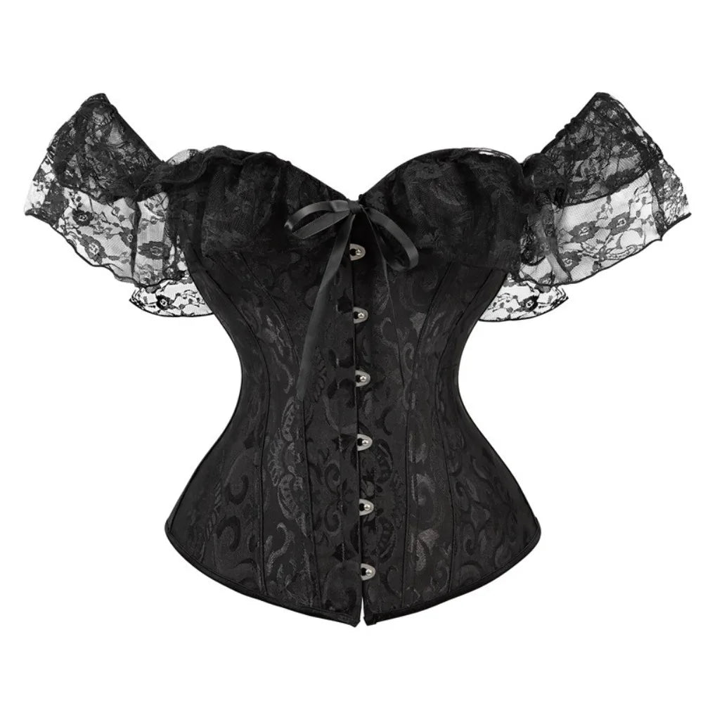 Pink Lace Overbust Corset | ApexFit