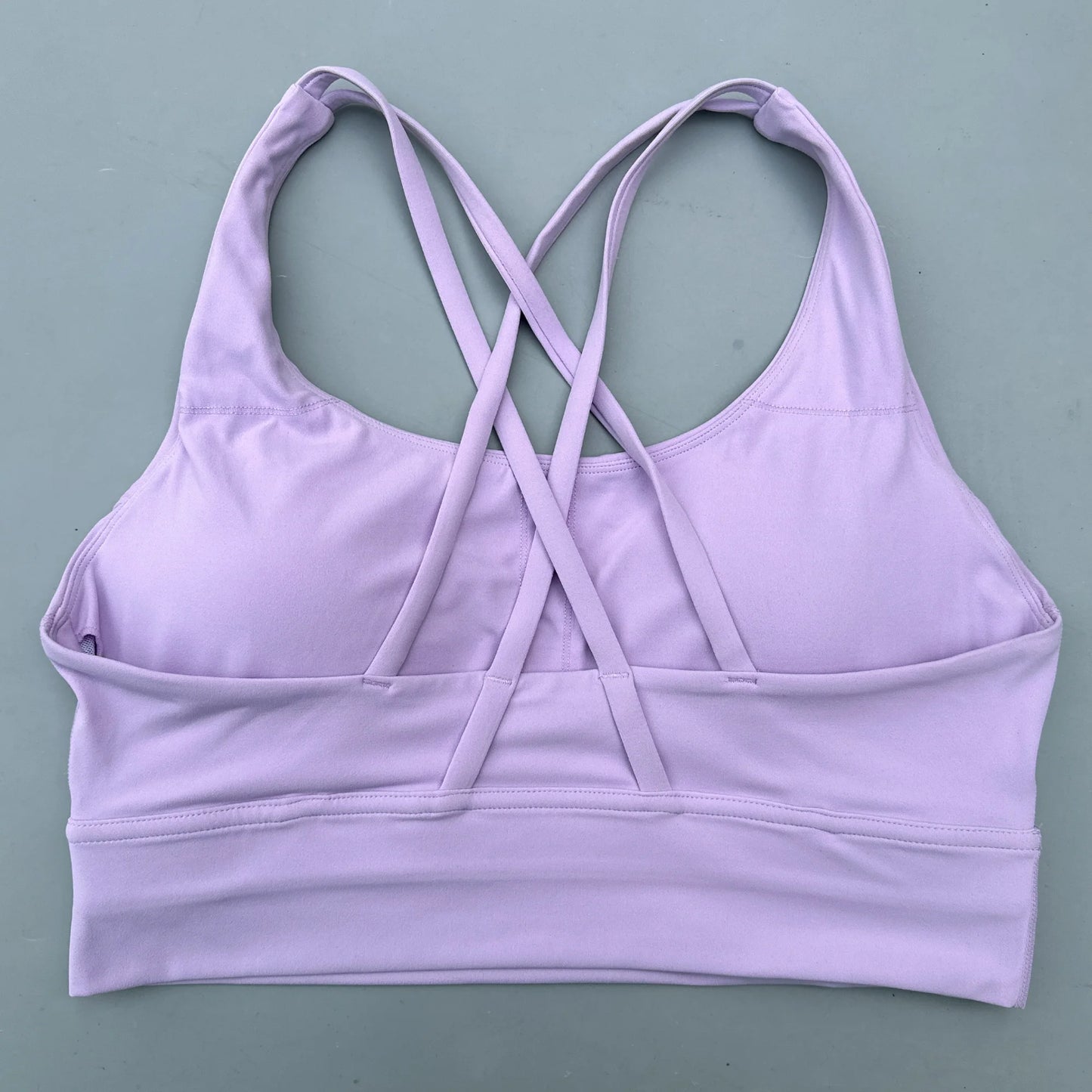 ApexFit Women’s Cross Back Sports Bra with Removable Pads | High Support Gym, Running & Yoga Top