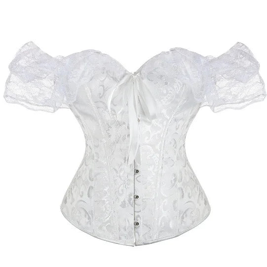 Pink Lace Overbust Corset | ApexFit