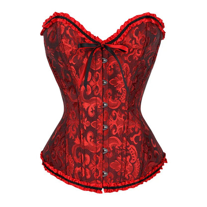 Pink Lace Overbust Corset | ApexFit