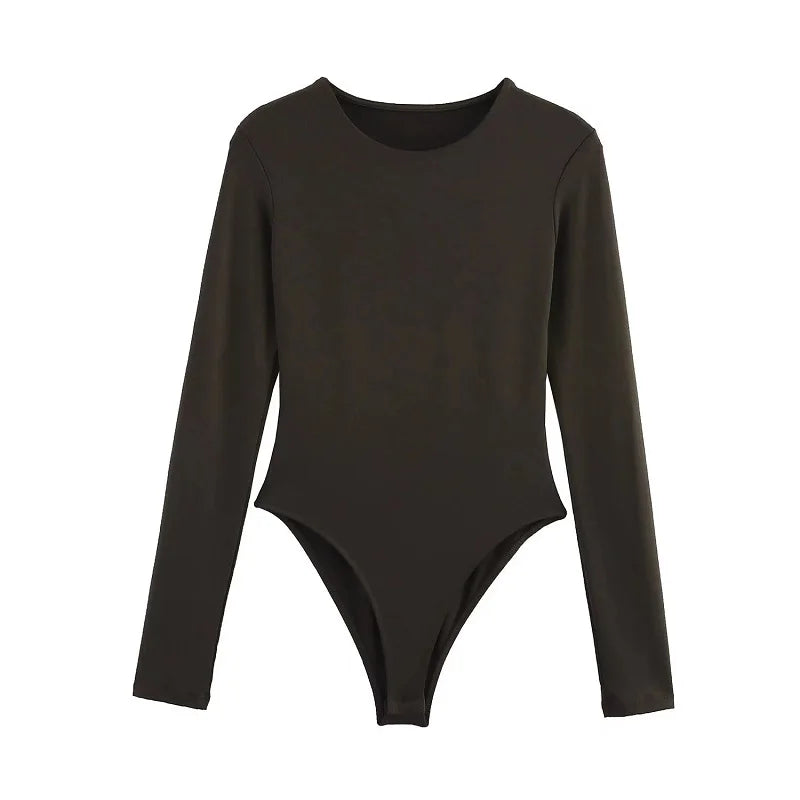 ApexFit SculptSleeve™ Long Sleeve Bodysuit