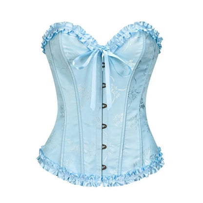 Pink Lace Overbust Corset | ApexFit
