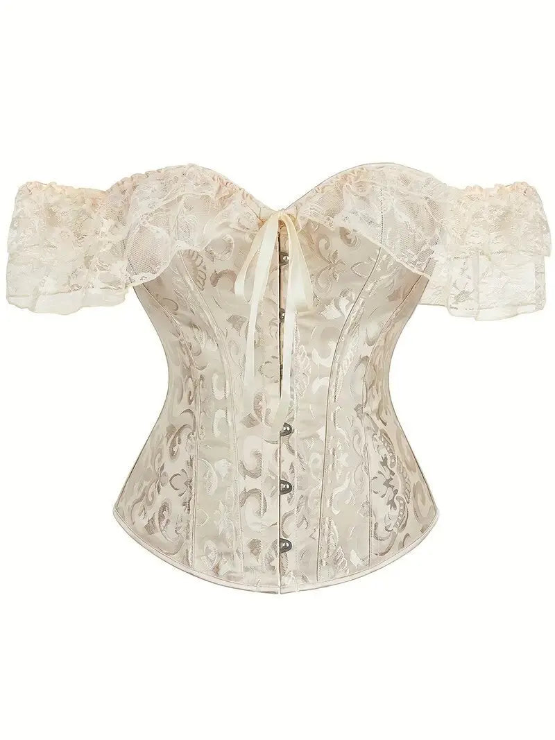 Pink Lace Overbust Corset | ApexFit