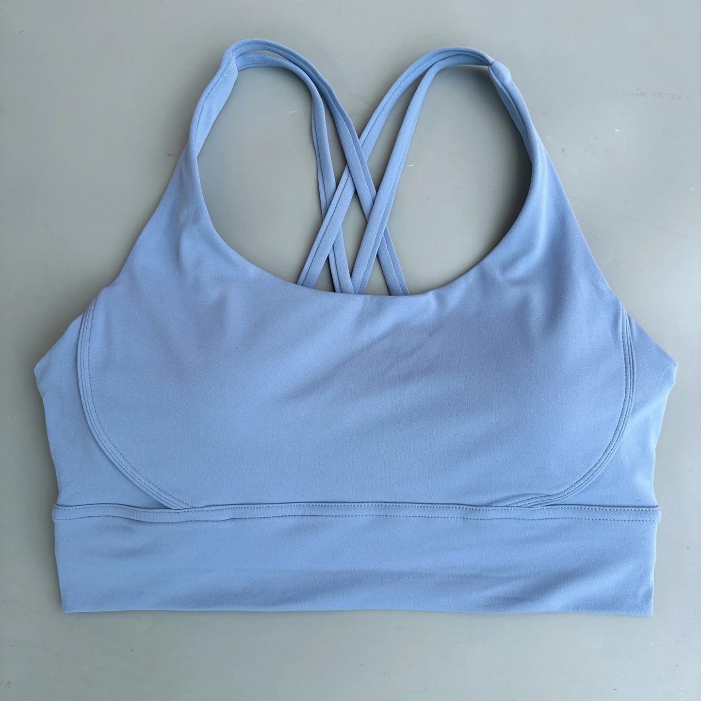 ApexFit Women’s Cross Back Sports Bra with Removable Pads | High Support Gym, Running & Yoga Top