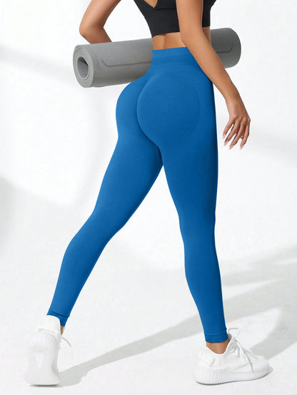ApexFit Women’s Seamless High Waisted Yoga Leggings | Stretchy Breathable Gym & Workout Pants