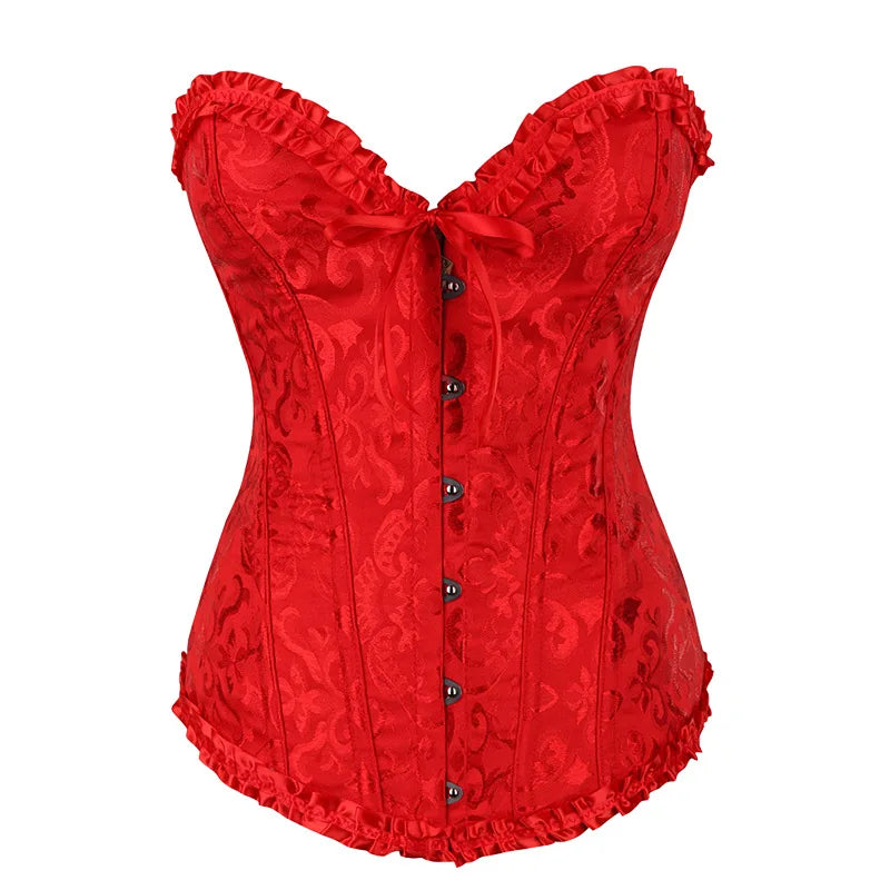 Pink Lace Overbust Corset | ApexFit