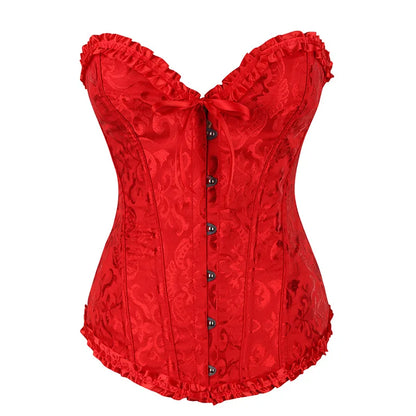 Pink Lace Overbust Corset | ApexFit