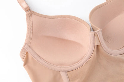 ApexFit SteelBone™ Full Body Shaper — Thong Bodysuit with Tummy Control & Back Support