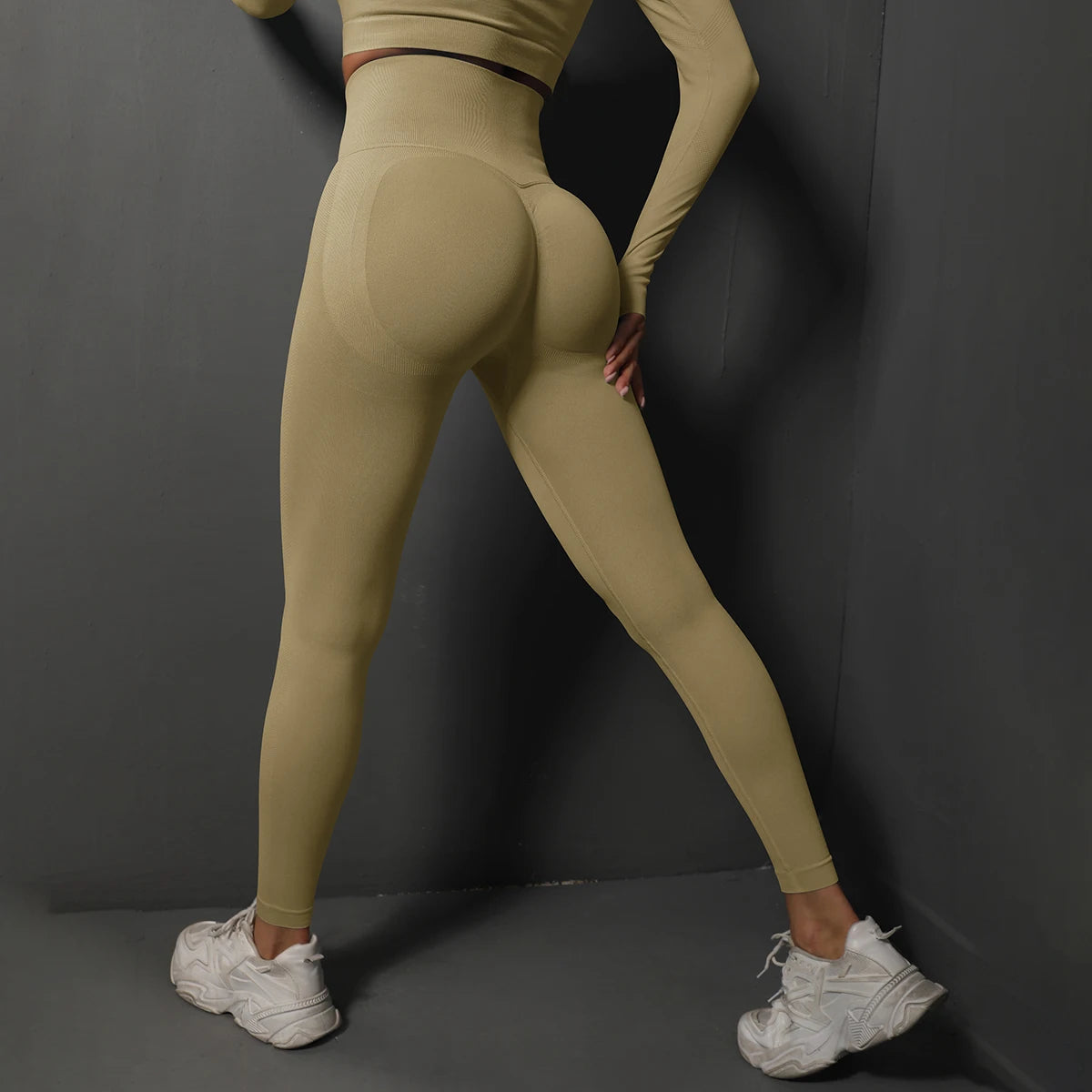 ApexFit Women’s Seamless High Waisted Gym Leggings | Stretchy Yoga & Fitness Workout Pants