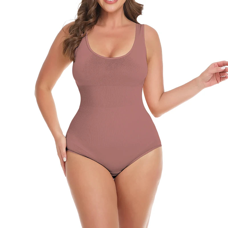 P lus Size Seamless Shapewear Bodysuit | ApexFit