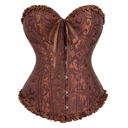 Pink Lace Overbust Corset | ApexFit