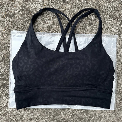 ApexFit Women’s Cross Back Sports Bra with Removable Pads | High Support Gym, Running & Yoga Top