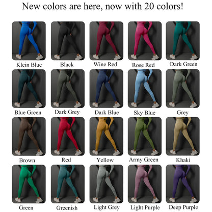 ApexFit Women’s Seamless High Waisted Gym Leggings | Stretchy Yoga & Fitness Workout Pants