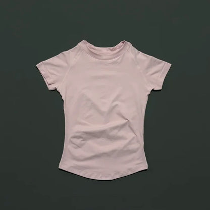 ApexFit Women’s Seamless Short Sleeve Sports Top | Breathable Gym, Running & Yoga Workout T-Shirt