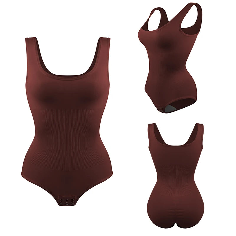 P lus Size Seamless Shapewear Bodysuit | ApexFit