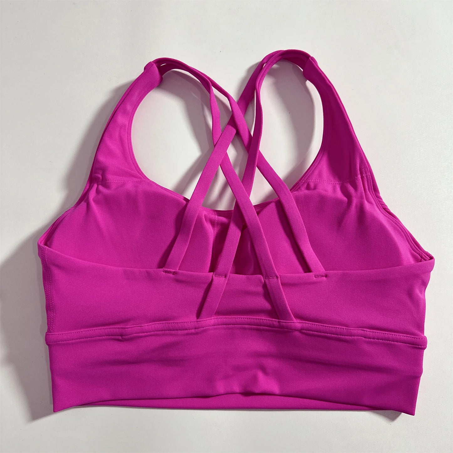 ApexFit Women’s Cross Back Sports Bra with Removable Pads | High Support Gym, Running & Yoga Top