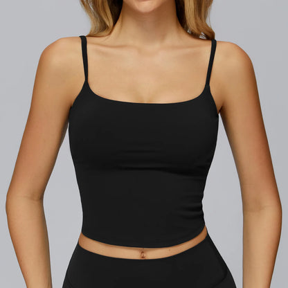 ApexFit Women’s Cross Back Sports Tank Top | Breathable Gym, Running & Yoga Workout Vest