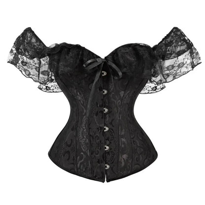 Pink Lace Overbust Corset | ApexFit