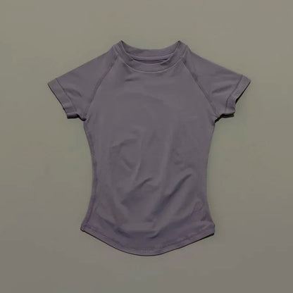 ApexFit Women’s Seamless Short Sleeve Sports Top | Breathable Gym, Running & Yoga Workout T-Shirt