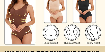 Seamless Tummy Control Bodysuit | ApexFit