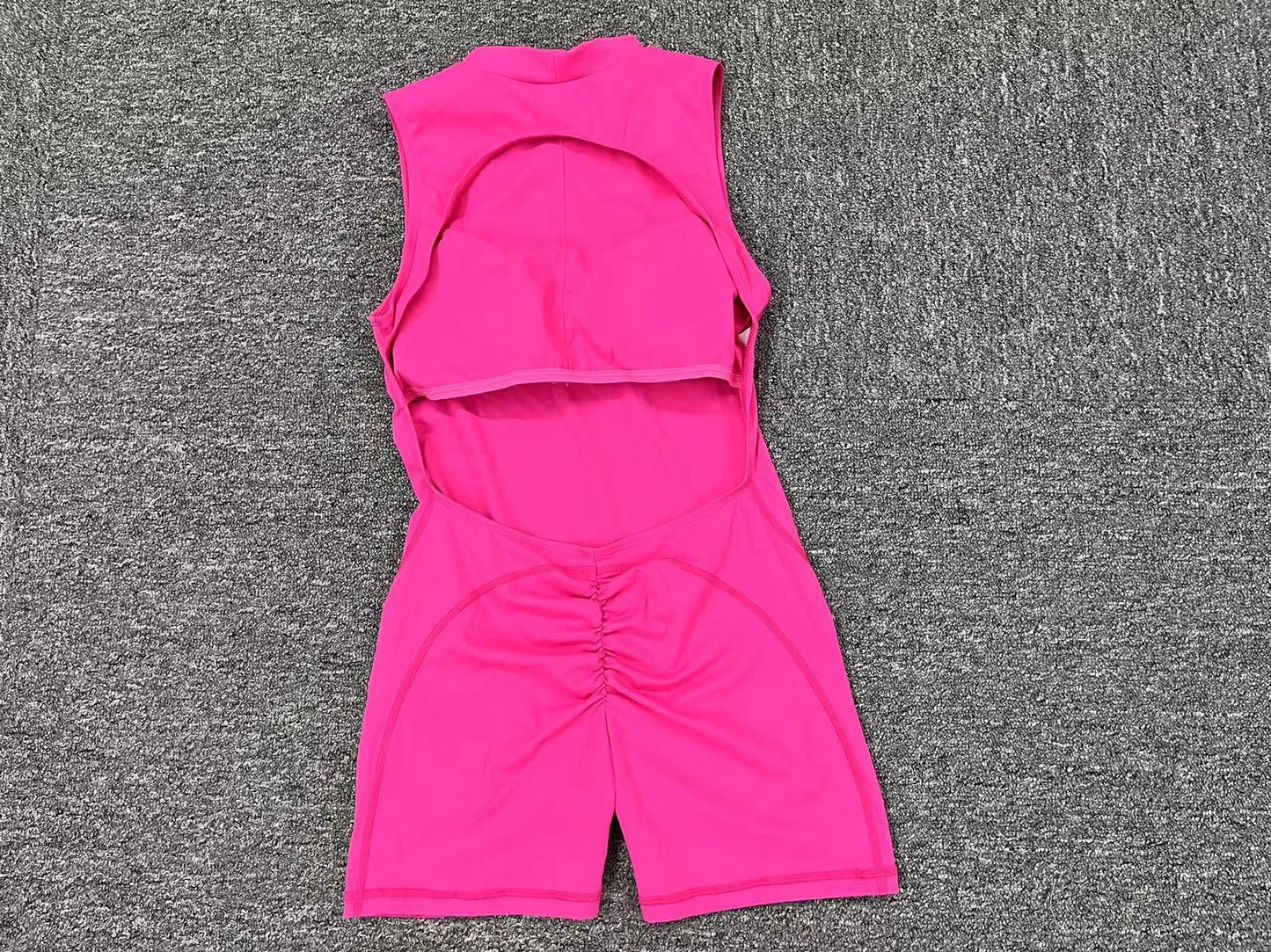 ApexFit Women’s Sleeveless Fitness Jumpsuit | Backless Yoga Bodysuit for Gym, Workout & Activewear