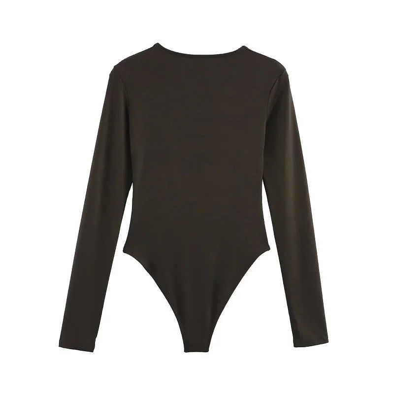 ApexFit SculptSleeve™ Long Sleeve Bodysuit