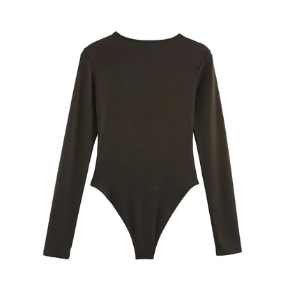 ApexFit SculptSleeve™ Long Sleeve Bodysuit