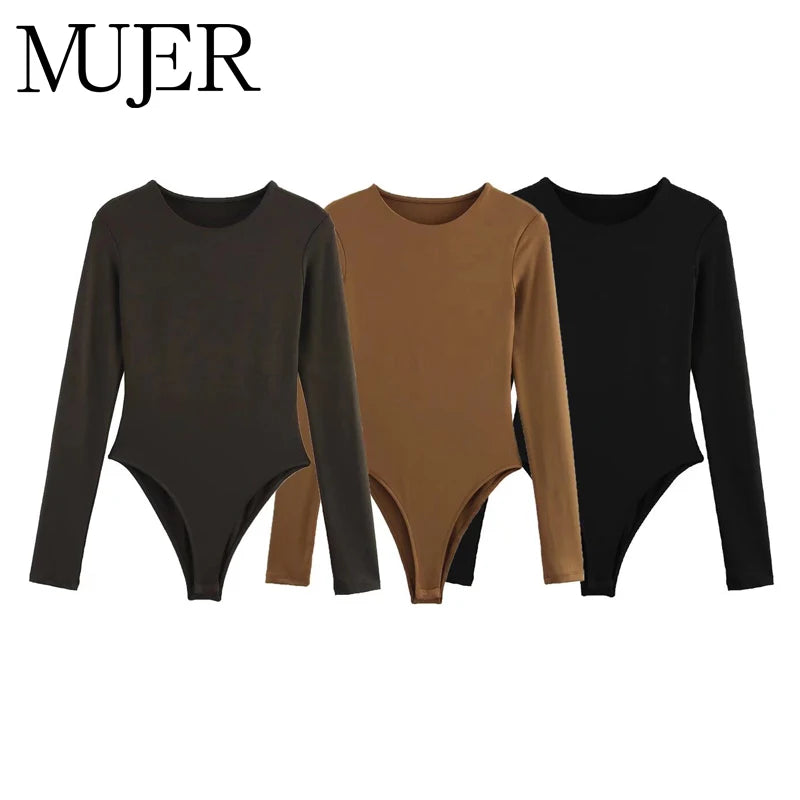 ApexFit SculptSleeve™ Long Sleeve Bodysuit