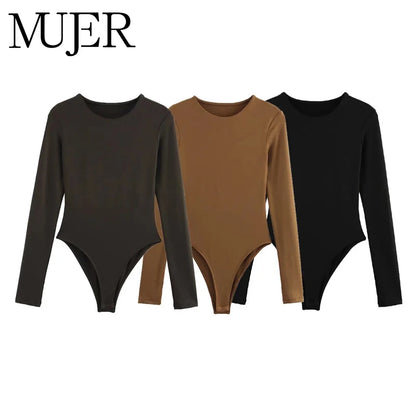 ApexFit SculptSleeve™ Long Sleeve Bodysuit