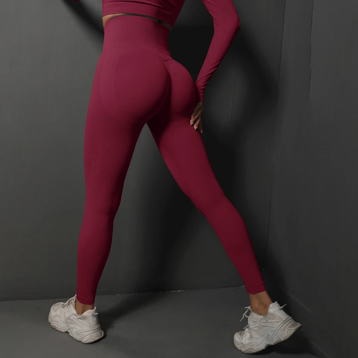 ApexFit Women’s Seamless High Waisted Gym Leggings | Stretchy Yoga & Fitness Workout Pants
