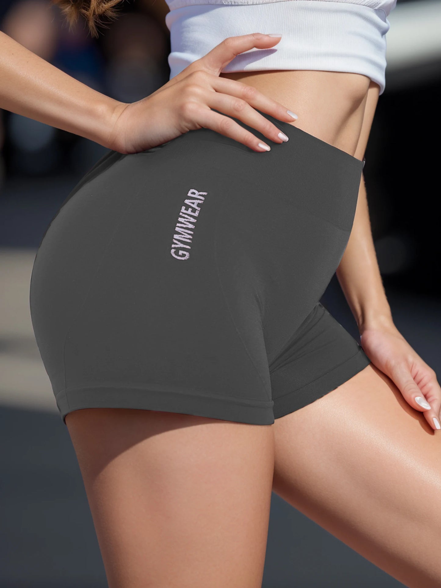 ApexFit Women’s High Waisted Fitness Shorts | Breathable Gym, Yoga, Running & Cycling Shorts