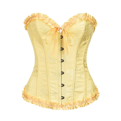 Pink Lace Overbust Corset | ApexFit