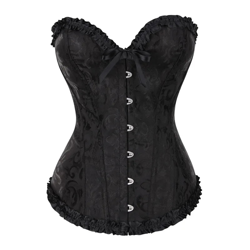 Pink Lace Overbust Corset | ApexFit