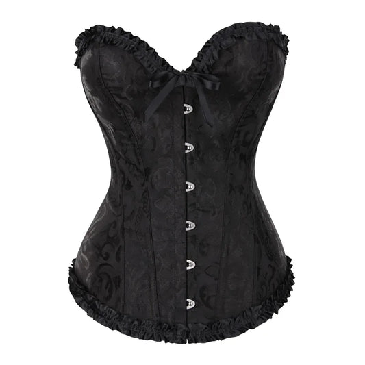 Pink Lace Overbust Corset | ApexFit