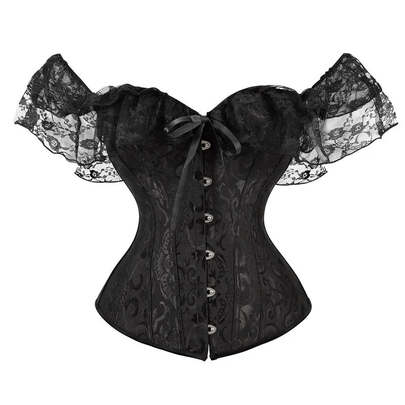Pink Lace Overbust Corset | ApexFit