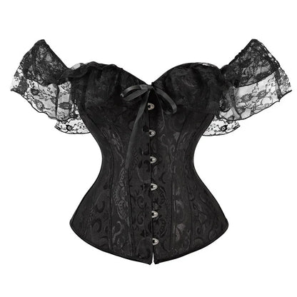 Pink Lace Overbust Corset | ApexFit