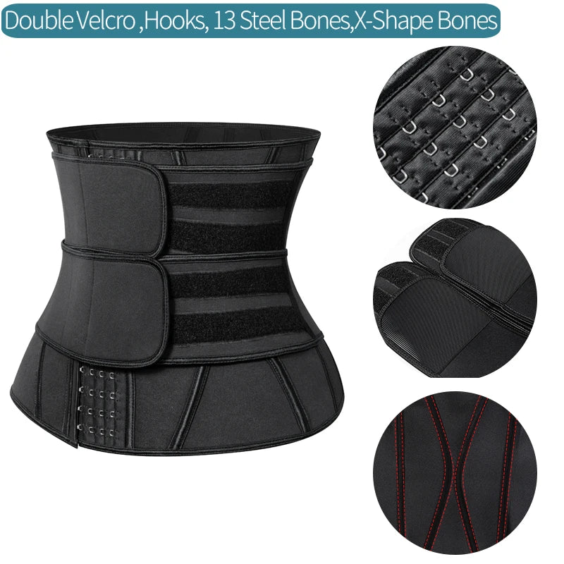 ApexFit SculptFit™ Steel Bone Waist Trainer Corset — Maximum Compression Shapewear