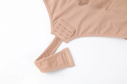 ApexFit SteelBone™ Full Body Shaper — Thong Bodysuit with Tummy Control & Back Support