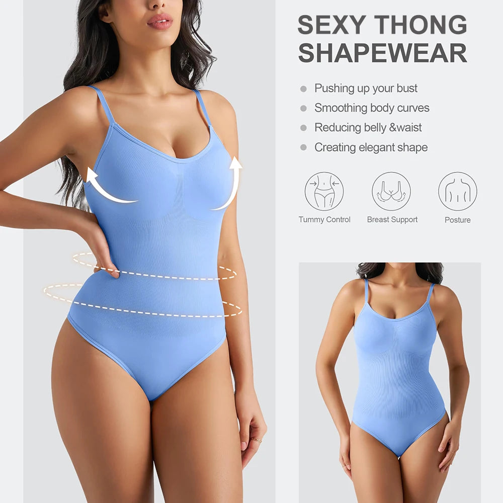 P lus Size Seamless Shapewear Bodysuit | ApexFit