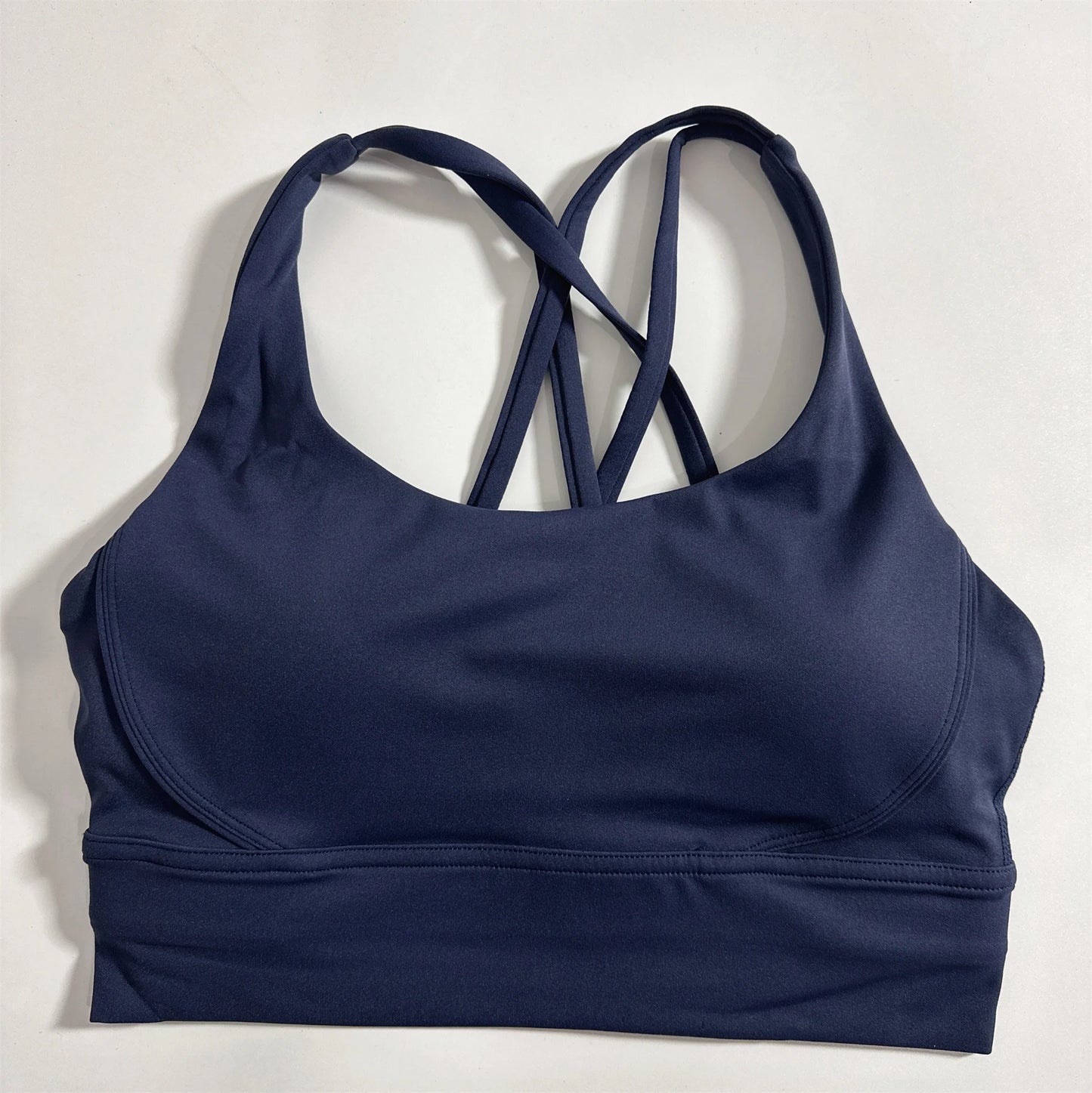 ApexFit Women’s Cross Back Sports Bra with Removable Pads | High Support Gym, Running & Yoga Top