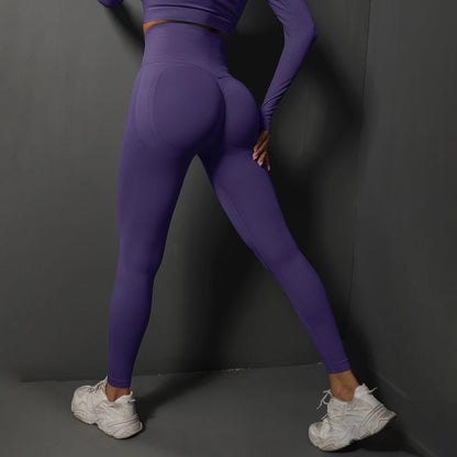 ApexFit Women’s Seamless High Waisted Gym Leggings | Stretchy Yoga & Fitness Workout Pants