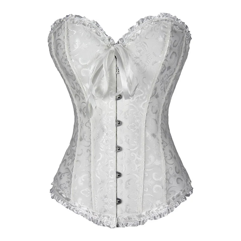 Pink Lace Overbust Corset | ApexFit