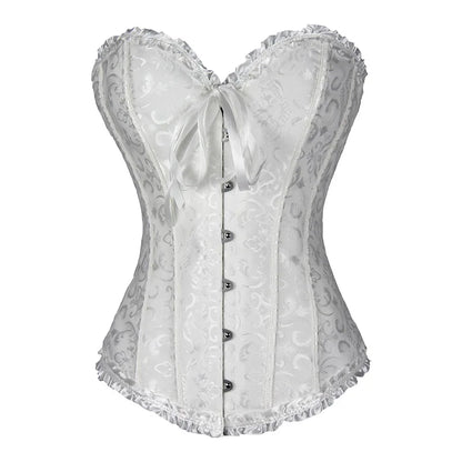 Pink Lace Overbust Corset | ApexFit