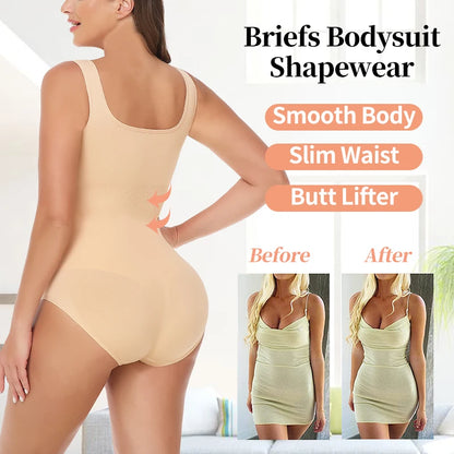 P lus Size Seamless Shapewear Bodysuit | ApexFit